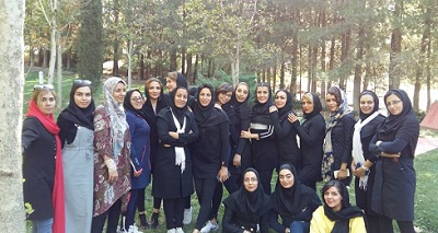 اولین همایش پیلاتس معلق در پارک بانوان اصفهان برگزار شد 4