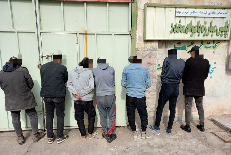 دستگیری ۳۴ معتاد متجاهر، خرده‌فروش و سارق در شاهین شهر و گرگاب
