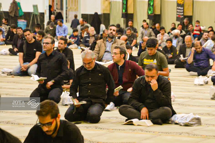 گزارش تصویری مراسم احیای اولین شب قدر در شاهین‌شهر